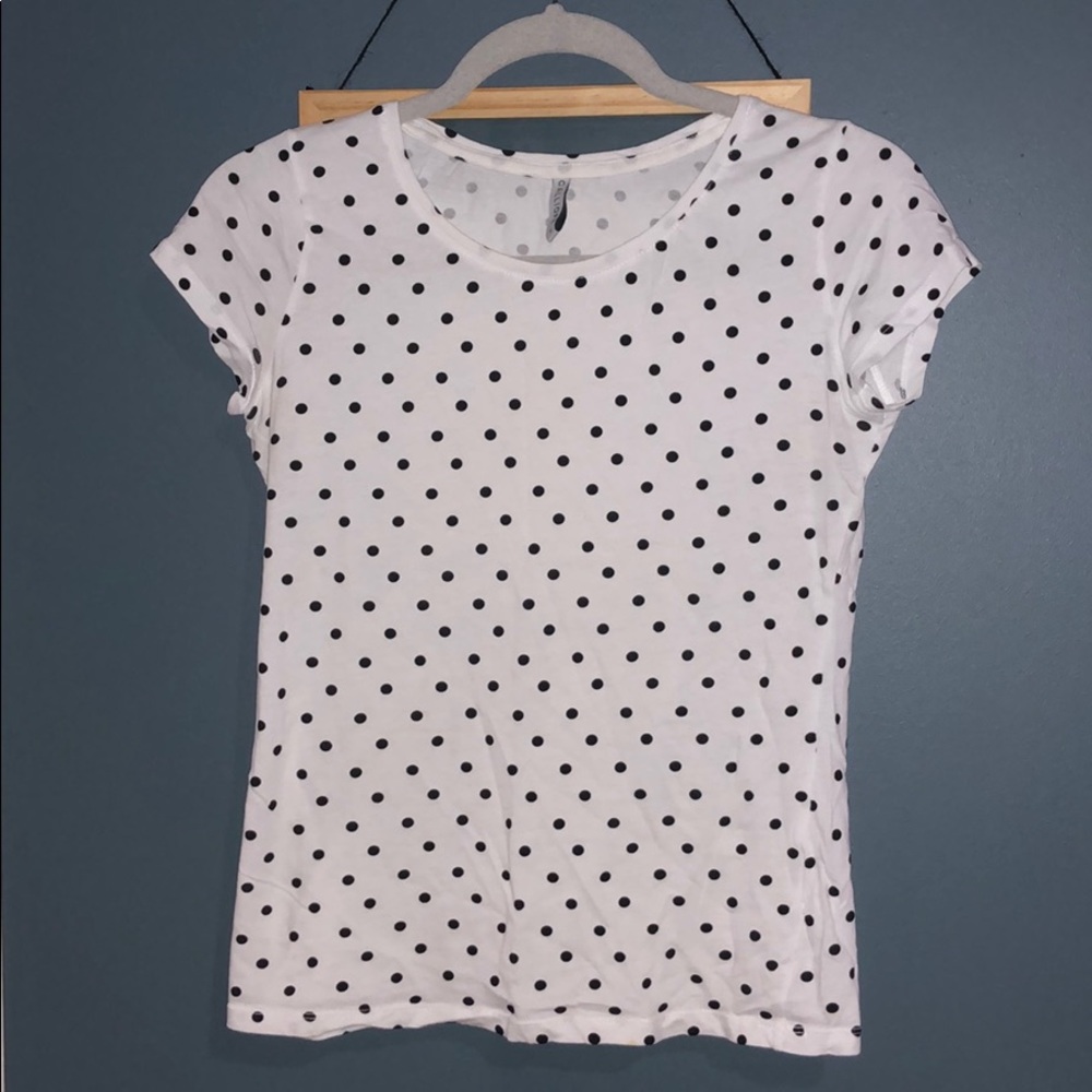 Polka dot tee